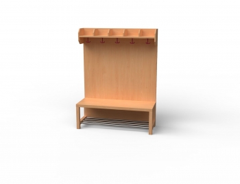 Garderoben-Set 5 Plätze