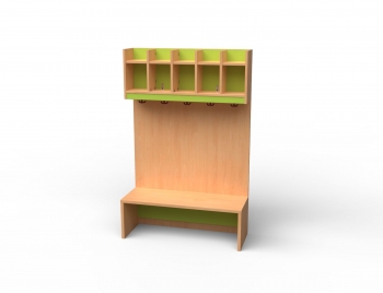 Garderoben-Set 5 Plätze