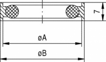 Außenzentrierring DN 10/16 KF