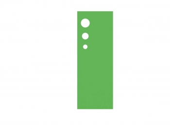 Korpus-Garderobe Modern-Line mit 3 Plätzen und 6 Fächern