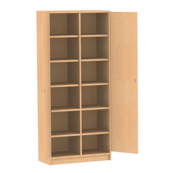 Ordnerschrank mit Mittelwand 226 x 120 x 40 cm