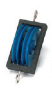 Flasche mit 2 Rollen