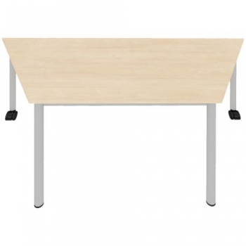 Vari² Trapeztisch, fahrbarer Schultisch 160x80 cm
