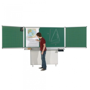 Federzugtafel Klapptafel 200x120 cm für Leichtbauwand, Kreidetafel