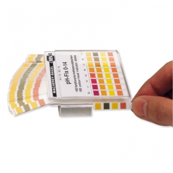 pH - Indikator - Teststäbchen, Meßbereich pH 7 - 14