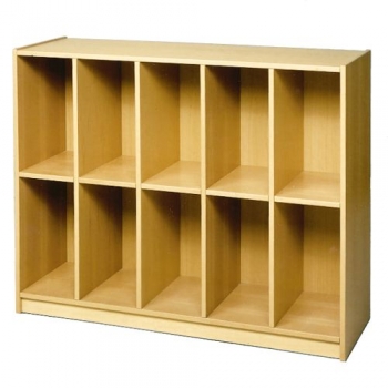 Offenes Regal B/H/T 150x110x45 cm mit 10 Fächern