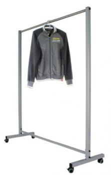 Reihengarderobenständer Stahl für Kleiderbügel 150 cm