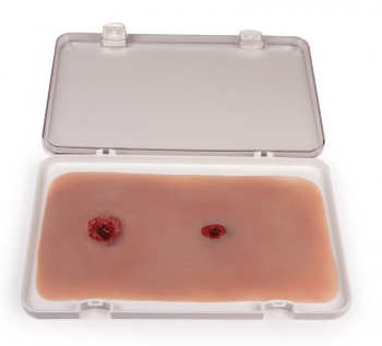 Schusswunde Arm mit Blutungsfunktion