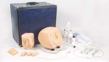 Katheterisierungstrainer mit suprapubischem Zugang