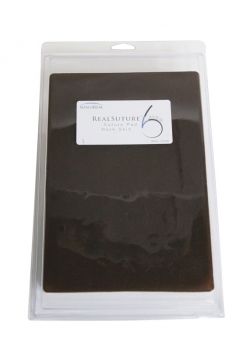 Großes 6-lagiges RealSuture Nahtpad dunkelhäutig