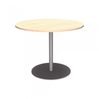Rundtisch Ø 80 x H 110 cm mit Mittelsäule und Bodenplatte