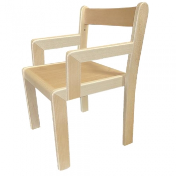 Kinderstuhl Tina mit Armlehne, Sitzhöhe 26 cm