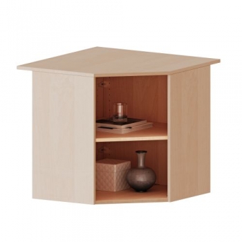 Innenecke Aufsatzregal, 2 Ordnerhöhen