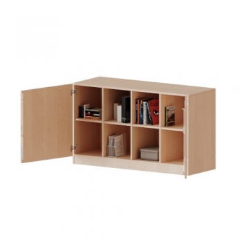 ErgoTray Schrank, vierreihig, 2 Ordnerhöhen