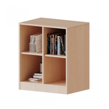 ErgoTray Regal, zweireihig, 2 Ordnerhöhen