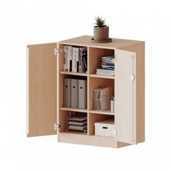 ErgoTray Schrank, zweireihig, 2,5 Ordnerhöhen
