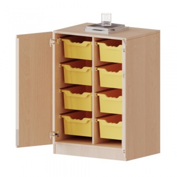 ErgoTray Schrank, zweireihig, 2,5 Ordnerhöhen