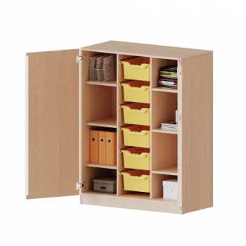 ErgoTray Schrank, dreireihig, 3,5 Ordnerhöhen