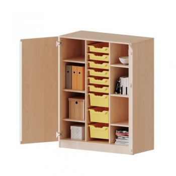 ErgoTray Schrank, dreireihig, 3,5 Ordnerhöhen