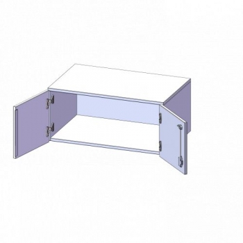 Aufsatzschrank, 1 Ordnerhöhe