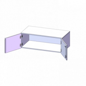 Aufsatzschrank, 1 Ordnerhöhe