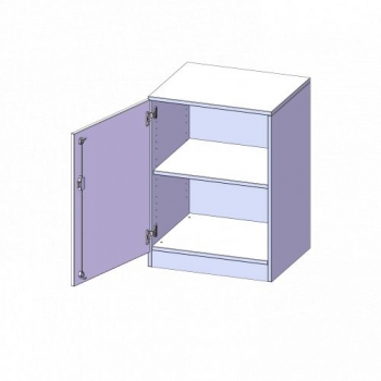 Schrank, 2 Ordnerhöhen