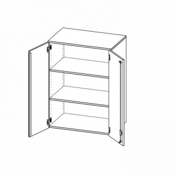 Aufsatzschrank, 3 Ordnerhöhen