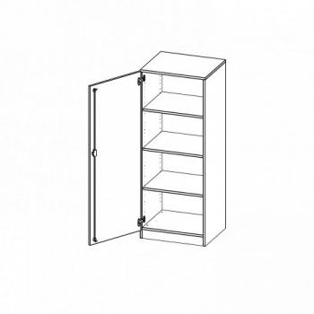 Schrank, 4 Ordnerhöhen