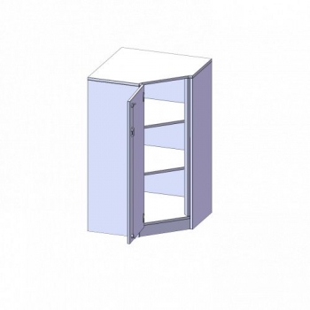 Innenecke als Schrank, 3 Ordnerhöhen