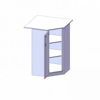 Innenecke als Schrank, 3 Ordnerhöhen