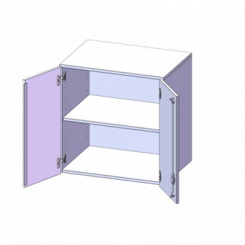 Aufsatzschrank für ErgoTray Serie, 2 Ordnerhöhen