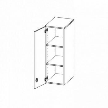 Aufsatzschrank für ErgoTray Serie, 3 Ordnerhöhe
