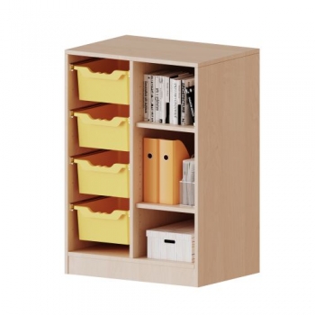 ErgoTray Regal, zweireihig, 2,5 Ordnerhöhen