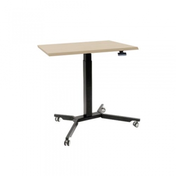 Sitz- / Steh Quadrattisch mit Melaminplatte