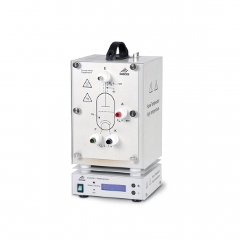 Franck-Hertz-Röhre mit Hg-Füllung und Heizofen (230 V, 50/60 Hz)
