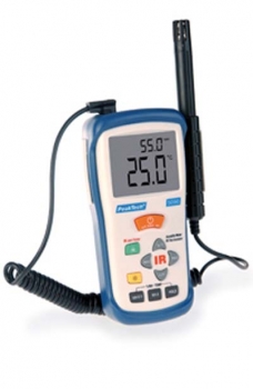 Infrarot- Temperatur- und Luftfeuchtugkeitsmesser