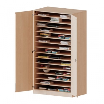 Bastelschrank 4-türiger Schrank, B/H/T: 104,5x190x60 cm