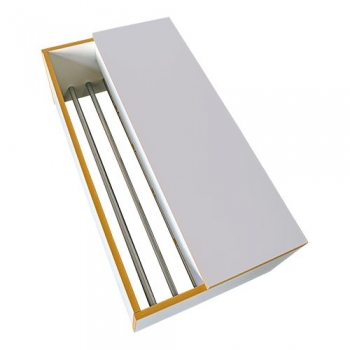 Garderobenbank mit integriertem Schuhrost und Stiefelfach