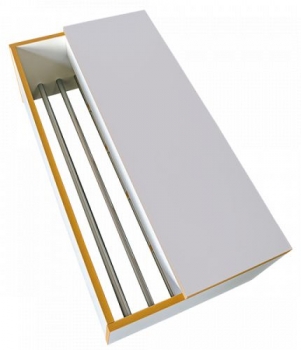 Garderobenbank mit integriertem Schuhrost und Stiefelfach