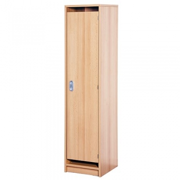 Garderobenbeistellregal BxHxT 36x158x40cm, 1 Tür re., 6 Böden