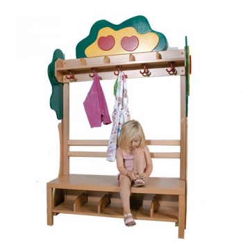 Motivaufsatz Apfelbaum für Garderobe