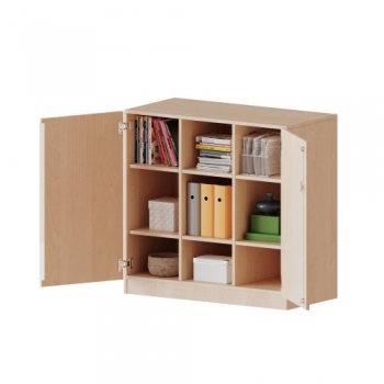 ErgoTray Schrank, dreireihig, 2,5 Ordnerhöhen - evo180 Serie