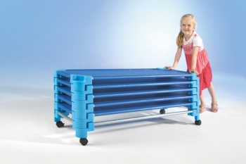 Rollenset für Kinderbett aus Kunststoff