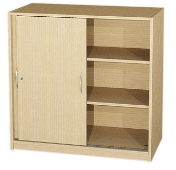 Unterschrank mit Schiebetüren, BxHxT 100 x 98 x 40 cm