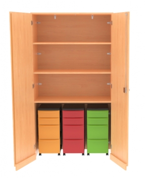 Garagenschrank, BxHxT 105x190x50 cm, 3 x 4 Schübe