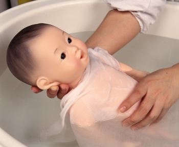 Badebabys männlich und weiblich