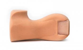 Eingewachsener Zehennagelsimulator, heller Hautton