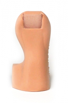 Eingewachsener Zehennagelsimulator, heller Hautton