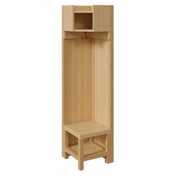 Garderoben-Innenecke, für einfache Ablage