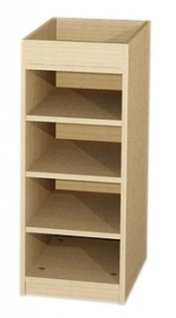 Materialcontainer mit Aufkantung